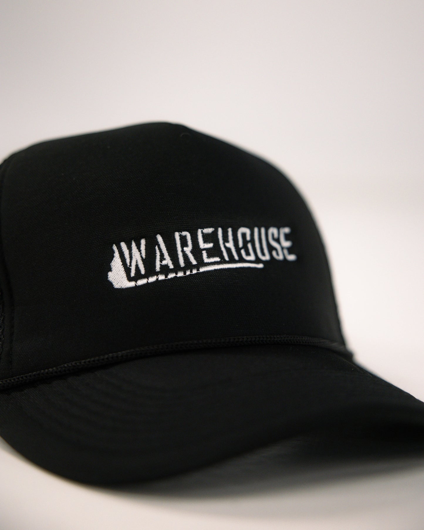 WAREHOUSE Trucker Hat Full Logo