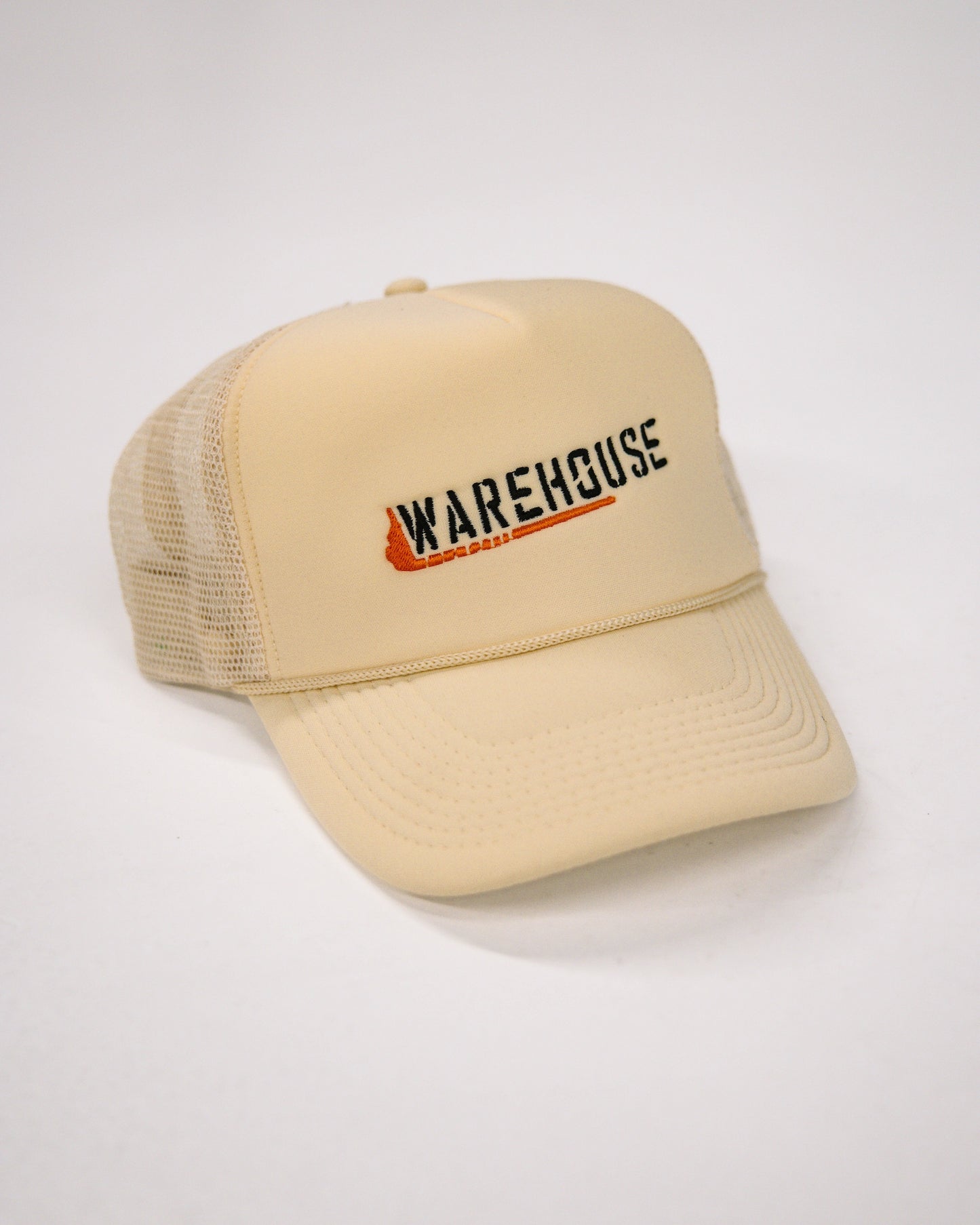 WAREHOUSE Trucker Hat Full Logo