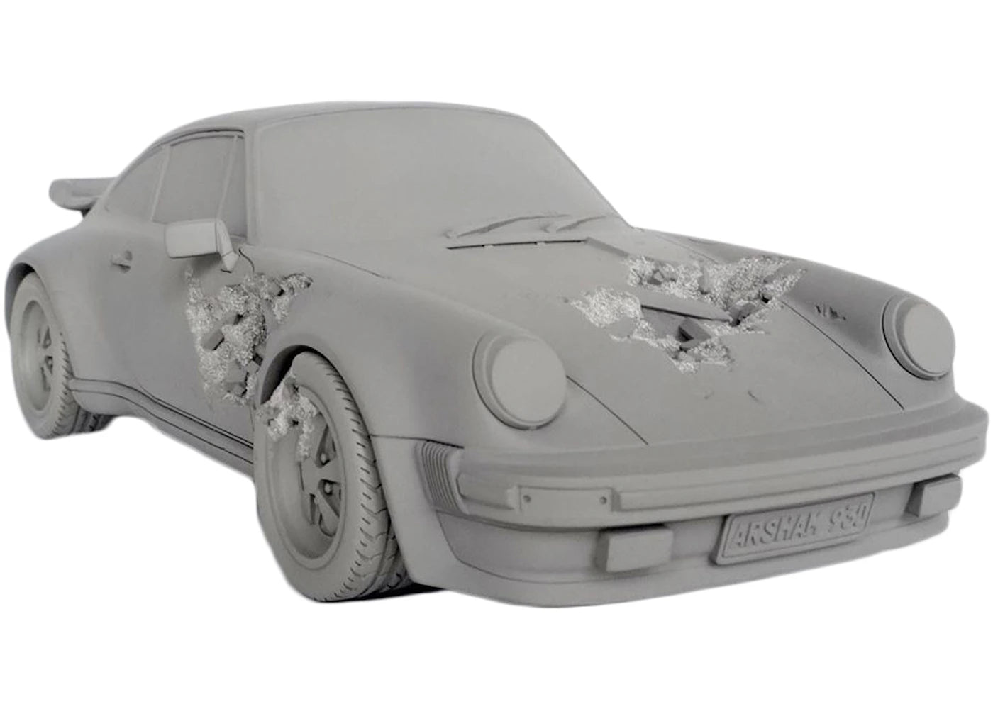 Daniel Arsham ERODED 911 TURBO Porsche Figure (Edition of 500)