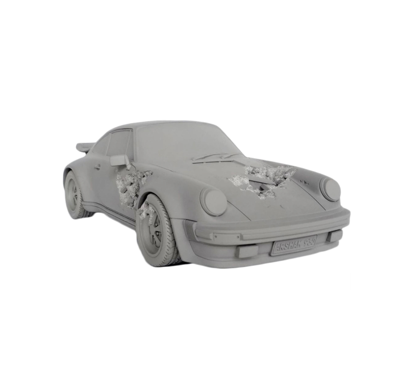 Daniel Arsham ERODED 911 TURBO Porsche Figure (Edition of 500)